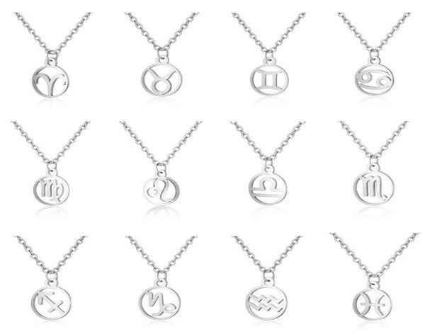 12 constellation zodiac sign necklace for women stainless steel silver link chain leo libra aries circle pendant horoscope astrolo6770101
12 constellation zodiac sign necklace for women stainless steel silver link chain leo libra aries circle pendant horoscope astrolo6770101