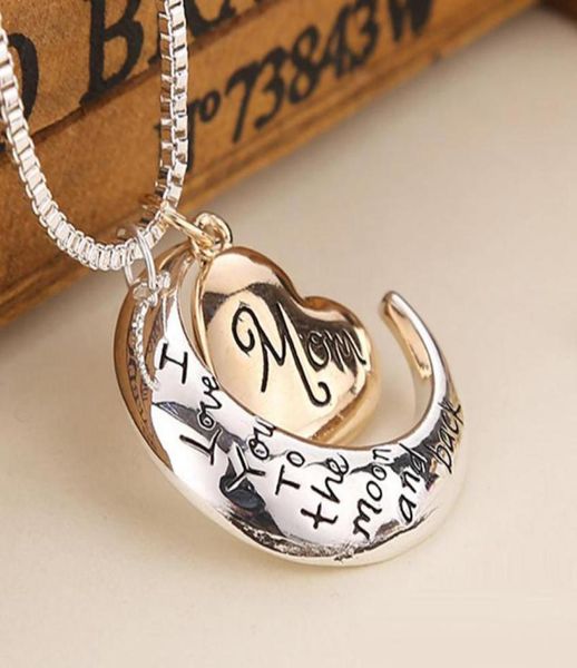 heart jewelry i love you to the moon and back mom pendant necklace mother day gift whole fashion jewelry6962774, Silver
heart jewelry i love you to the moon and back mom pendant necklace mother day gift whole fashion jewelry6962774, Silver