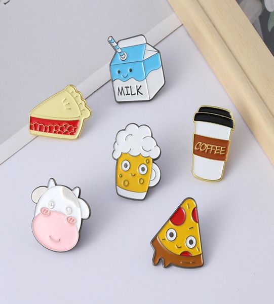 enamel coffe bread milk shape brooches pin for women fashion dress coat shirt demin metal funny brooch pins badges promotion gift 5742999, Gray
enamel coffe bread milk shape brooches pin for women fashion dress coat shirt demin metal funny brooch pins badges promotion gift 5742999, Gray