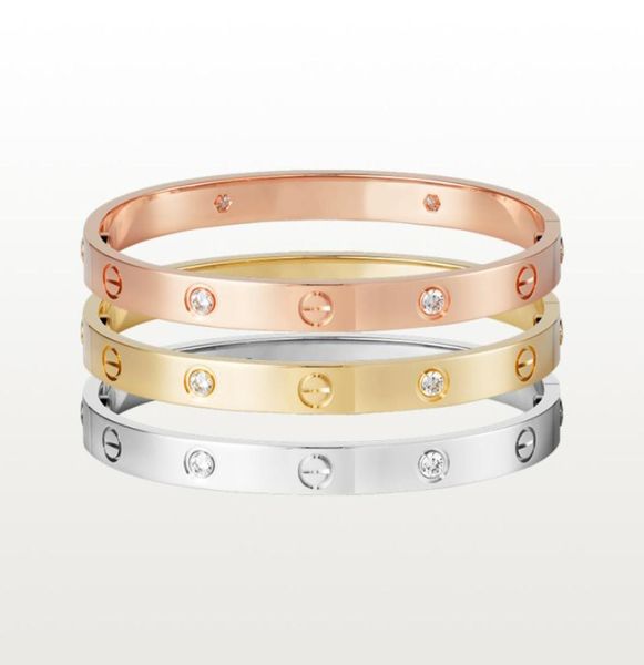 love screw bracelet designer bracelets 4 diamonds bangle luxury jewelry accessories titanium steel alloy goldplated never fade no4255507, Black
love screw bracelet designer bracelets 4 diamonds bangle luxury jewelry accessories titanium steel alloy goldplated never fade no4255507, Black