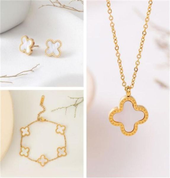 designer jewelry fashion fourleaf clover suit pendant earrings bracelet women039s threepiece wedding banquet whole7357841, Silver
designer jewelry fashion fourleaf clover suit pendant earrings bracelet women039s threepiece wedding banquet whole7357841, Silver