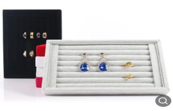 jewelry display stands velvet ring showed tray holder for rings showcase velvet organizer box jewelry box4462130, Black
jewelry display stands velvet ring showed tray holder for rings showcase velvet organizer box jewelry box4462130, Black