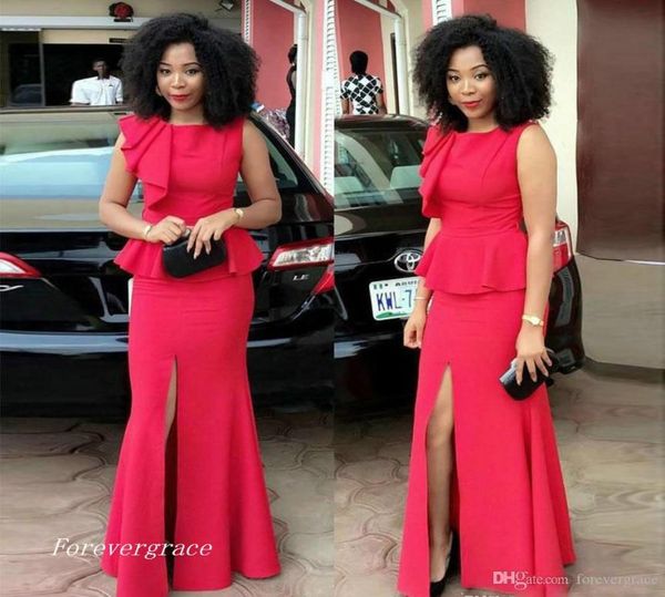 2019 bright split sheath evening dress jewel neck sleeveless long formal holiday wear prom party gown custom made plus size9254583, Black;red
2019 bright split sheath evening dress jewel neck sleeveless long formal holiday wear prom party gown custom made plus size9254583, Black;red