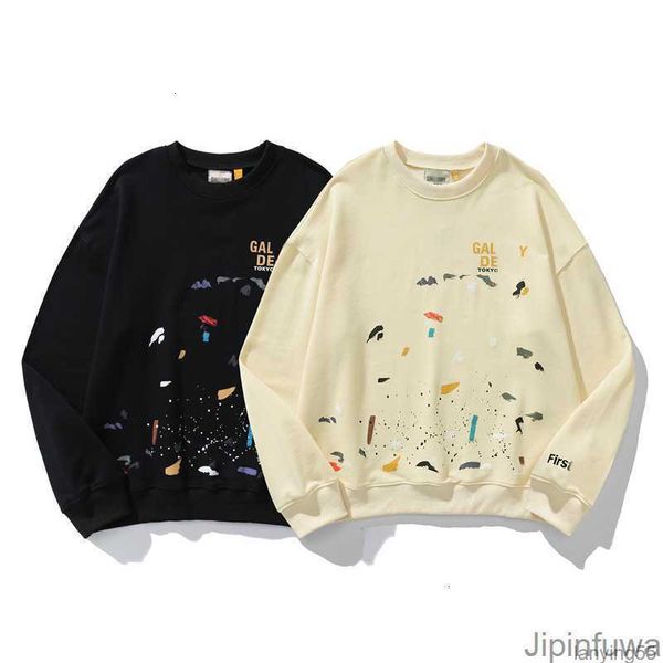 2023 spring designer galleries hoody depts men's hoodies long sleeve t shirts round neck splash ink painted graffiti women jacket loose, Black
2023 spring designer galleries hoody depts men's hoodies long sleeve t shirts round neck splash ink painted graffiti women jacket loose, Black