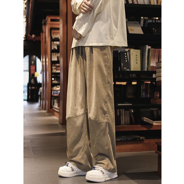 men s tracksuits corduroy pants men oversized fashion retro casual japanese streetwear hip hop loose wide leg mens trousers s 2xl 230823, Gray
men s tracksuits corduroy pants men oversized fashion retro casual japanese streetwear hip hop loose wide leg mens trousers s 2xl 230823, Gray