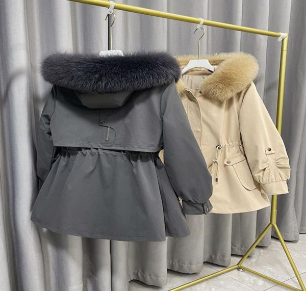 oftbuy 2021 new parka winter jacket women real rabbit fur liner detachable coat natural fox fur collar hooded warm streetwear9454130, Black
oftbuy 2021 new parka winter jacket women real rabbit fur liner detachable coat natural fox fur collar hooded warm streetwear9454130, Black