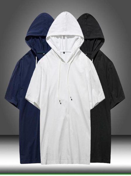 2021 summer men tshirt casual solid loose hooded tees shirts male new sportswear hoodie short sleeve mens tshirt clothing6889002, White;black
2021 summer men tshirt casual solid loose hooded tees shirts male new sportswear hoodie short sleeve mens tshirt clothing6889002, White;black