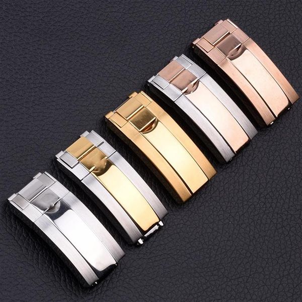 16mm x 9mm new stainless steel watch bands strap buckle deployment clasp for rol bands289m235o, Black;brown
16mm x 9mm new stainless steel watch bands strap buckle deployment clasp for rol bands289m235o, Black;brown