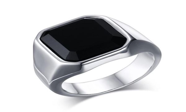 stainless steel high polished black agate mens ring fashion jewelry rings accessories silver size 8122025350
stainless steel high polished black agate mens ring fashion jewelry rings accessories silver size 8122025350