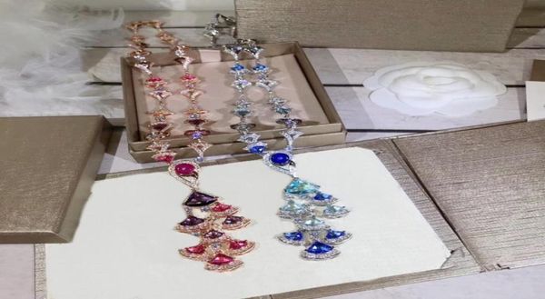 europe america fashion lady women brass color gemstones 18k gold long necklaces with tassels setting diamond redblue zircons fan 9162896, Silver
europe america fashion lady women brass color gemstones 18k gold long necklaces with tassels setting diamond redblue zircons fan 9162896, Silver