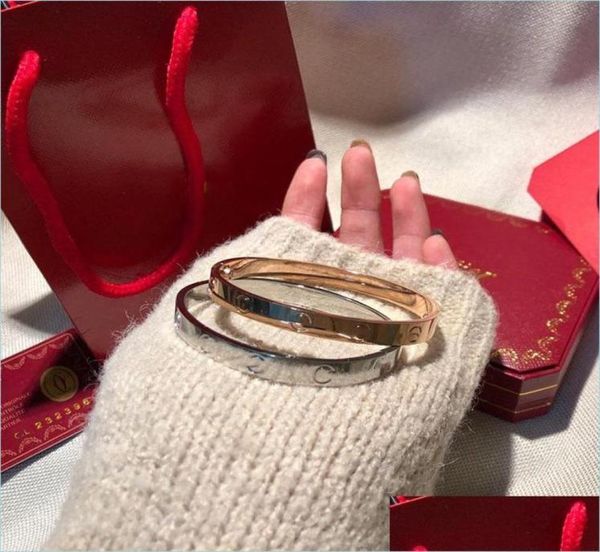 bangle xury love bracelets women screw gfb 18k gold plated classic bracelet original box card bag unique code numbers none drop de dhh3e2983, Black
bangle xury love bracelets women screw gfb 18k gold plated classic bracelet original box card bag unique code numbers none drop de dhh3e2983, Black