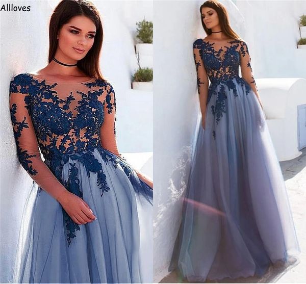 charming tulle lace appliqued a line prom dresses arabic aso ebi sheer neck long sleeves special occasion party gowns for women plus size fo, Black
charming tulle lace appliqued a line prom dresses arabic aso ebi sheer neck long sleeves special occasion party gowns for women plus size fo, Black