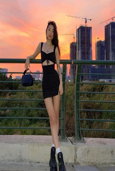 dress women's clothes spaghetti strap hollow out sleeveless slim sheath spring summer mini drs lady casual5542578, Black;gray
dress women's clothes spaghetti strap hollow out sleeveless slim sheath spring summer mini drs lady casual5542578, Black;gray