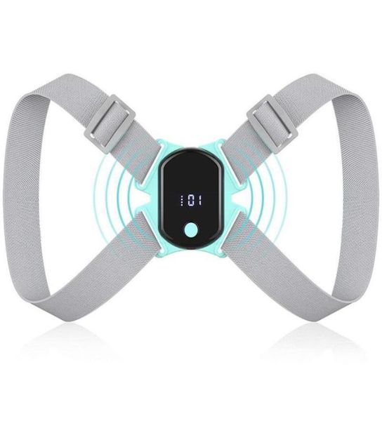 back support posture corrector trainer with smart sensor vibration reminder straightener brace for adult6632258, Black;blue
back support posture corrector trainer with smart sensor vibration reminder straightener brace for adult6632258, Black;blue