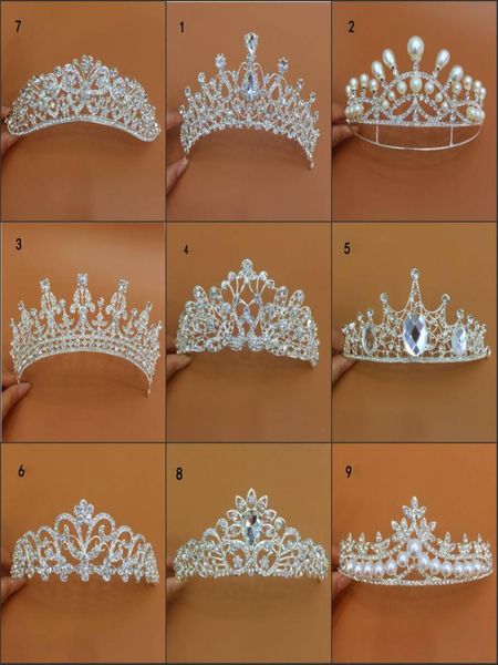 new arrival luxury different types wedding tiaras diamond cryatal empire crown bridal headband for bride hair jewelry party access5359815, Silver
new arrival luxury different types wedding tiaras diamond cryatal empire crown bridal headband for bride hair jewelry party access5359815, Silver