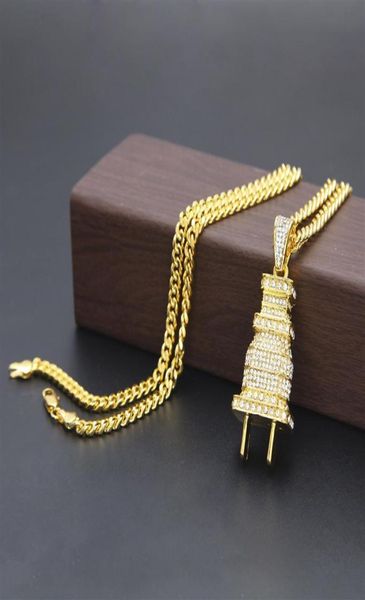 mens fashion hip hop necklace gold cuban link chain iced out plug pendant necklaces for men201f5510792, Silver
mens fashion hip hop necklace gold cuban link chain iced out plug pendant necklaces for men201f5510792, Silver