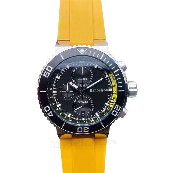 watches for men collection quartz vk67 chronograph yellow rubber strap luminous black date wheel wristwatch 46mm239g, Slivery;brown
watches for men collection quartz vk67 chronograph yellow rubber strap luminous black date wheel wristwatch 46mm239g, Slivery;brown