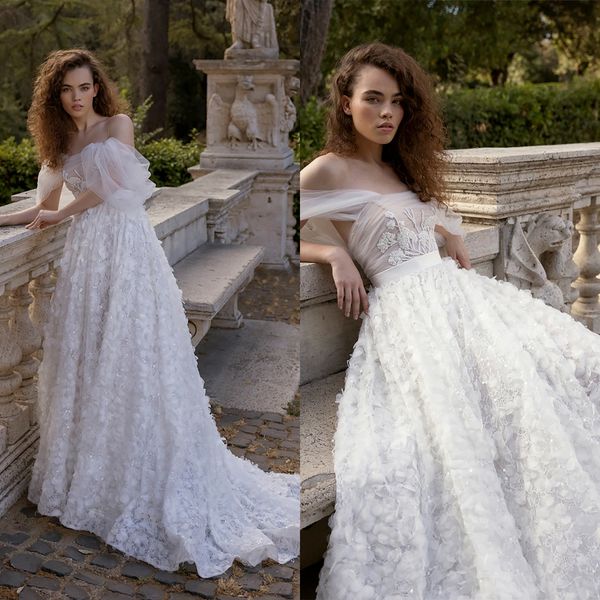 beach a line wedding dress illusion off shoulder 3d flowers appliques bridal gowns custom made beads plus size bride dresses, White
beach a line wedding dress illusion off shoulder 3d flowers appliques bridal gowns custom made beads plus size bride dresses, White