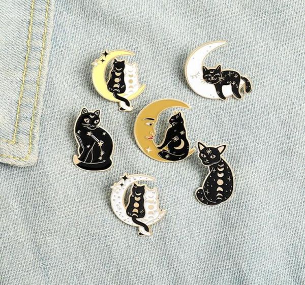magic fantasy cat enamel pins colors creative witch moon cat brooches for kids gift6781389, Gray
magic fantasy cat enamel pins colors creative witch moon cat brooches for kids gift6781389, Gray