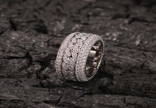 hip hop bling with side stones iced out cubic zirconia cz ring for men women spinner cuban chain round rings party jewelry5291321, Silver
hip hop bling with side stones iced out cubic zirconia cz ring for men women spinner cuban chain round rings party jewelry5291321, Silver