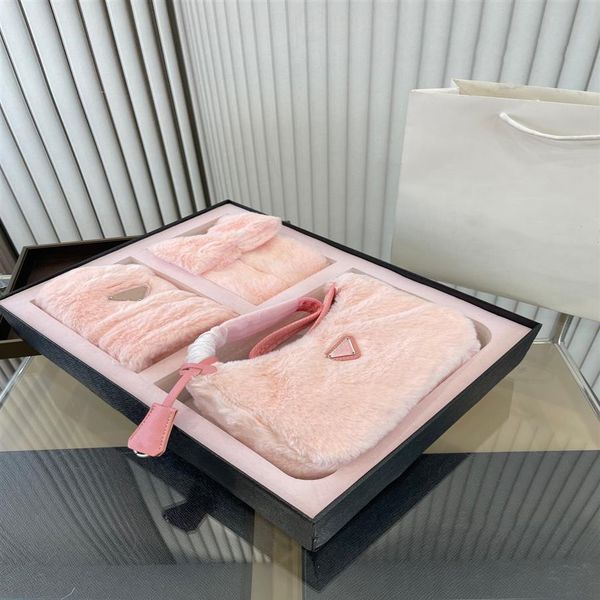 fashion totes bag villus women handbag shoulder bags hat scarf luxury designer winter warm cap muffler 3 pcs suit cold proof282a
fashion totes bag villus women handbag shoulder bags hat scarf luxury designer winter warm cap muffler 3 pcs suit cold proof282a
