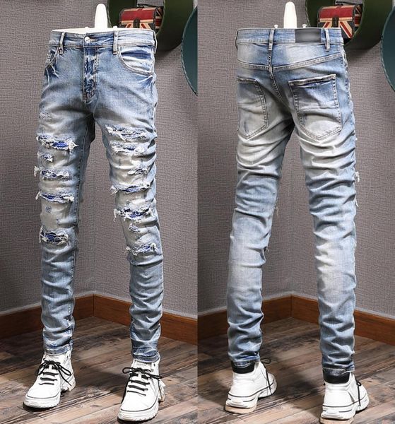 color rip jeans man biker jeans slim fitness fade washed denim pants8927855, Blue
color rip jeans man biker jeans slim fitness fade washed denim pants8927855, Blue