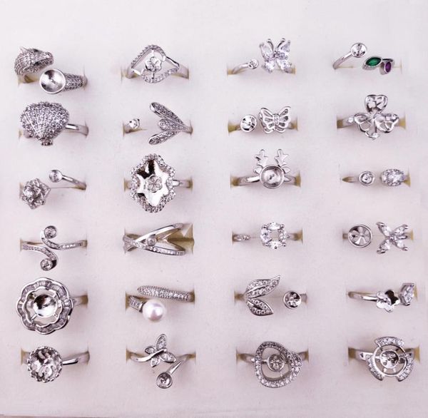 925 silver rings diy ring settings fashion jewelry pearl ring settings zircon silver ring for women adjustable size wedding christ9753597, Slivery;crystal
925 silver rings diy ring settings fashion jewelry pearl ring settings zircon silver ring for women adjustable size wedding christ9753597, Slivery;crystal