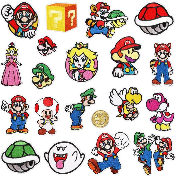 notions iron on patches cute cartoon anime patch embroidered diy applique badge for clothing jackets jeans shirts hats shoes, Black
notions iron on patches cute cartoon anime patch embroidered diy applique badge for clothing jackets jeans shirts hats shoes, Black