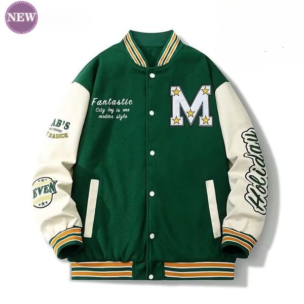 men's jackets trendy jacket men's jacket youth ity long sleeve loose trendy men's baseball uniform single-breasted jacket 230, Black;brown
men's jackets trendy jacket men's jacket youth ity long sleeve loose trendy men's baseball uniform single-breasted jacket 230, Black;brown