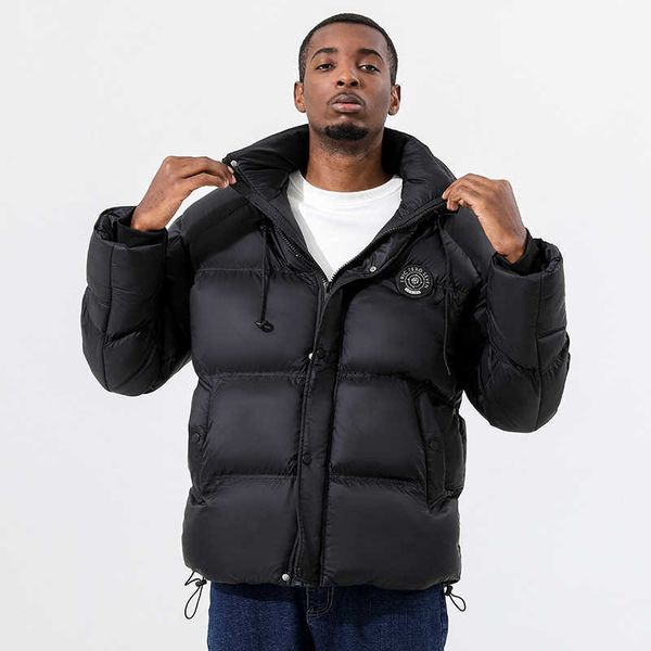 designer down jacket men 2022 winter new men's thickened bread warm down cotton trendy stand neck coat, Black
designer down jacket men 2022 winter new men's thickened bread warm down cotton trendy stand neck coat, Black