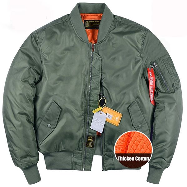 men's jackets winter men's bomber jacket thicken warm outerwear outdoor military baseball uniform coat large size for male 230822, Black;brown
men's jackets winter men's bomber jacket thicken warm outerwear outdoor military baseball uniform coat large size for male 230822, Black;brown