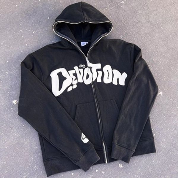 women's hoodies sweatshirts harajuku denim high street trend zipper hoodie male y2k comfortable pull cardigan jacket female personality, Black
women's hoodies sweatshirts harajuku denim high street trend zipper hoodie male y2k comfortable pull cardigan jacket female personality, Black