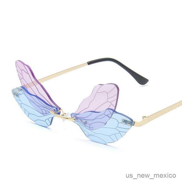 sunglasses new fashion dragonfly sunglasses women men design rimless wave eyewear luxury trending narrow sun glasses r230823, White;black
sunglasses new fashion dragonfly sunglasses women men design rimless wave eyewear luxury trending narrow sun glasses r230823, White;black