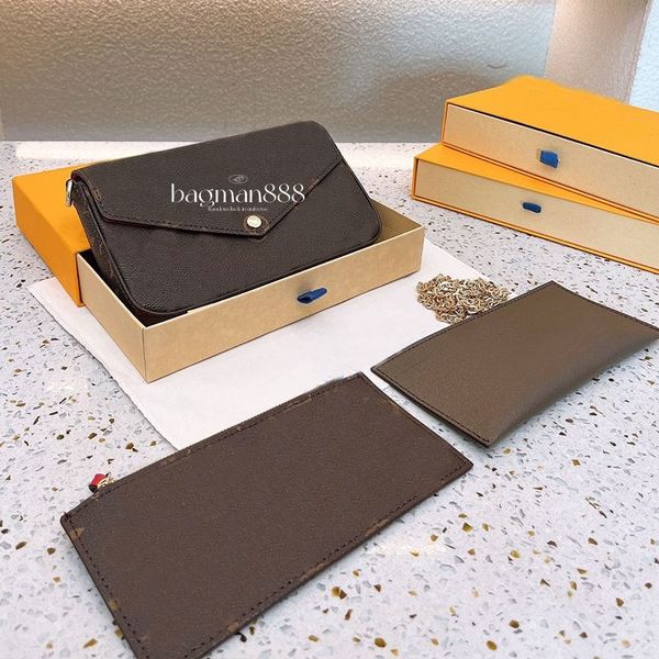 3pcs set women luxury designer bag embossed leather flower pouch purse key card wallet handbag messenger shouder crossbody bag felicie poche
3pcs set women luxury designer bag embossed leather flower pouch purse key card wallet handbag messenger shouder crossbody bag felicie poche