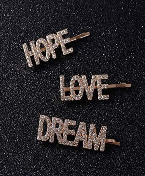 dream love hope sparkly crystal letter clips pretty rhinestone hair clips gifts for girlsladies9236776, Golden;silver
dream love hope sparkly crystal letter clips pretty rhinestone hair clips gifts for girlsladies9236776, Golden;silver
