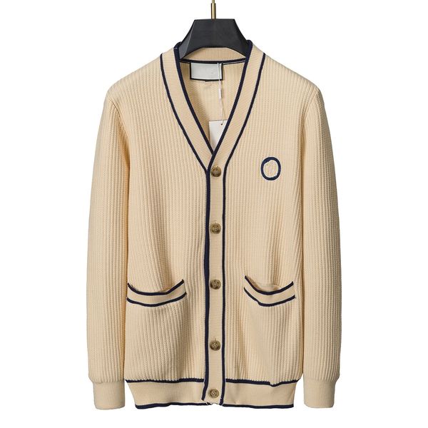 designer men's autumn and winter cardigan sweater, high -quality knitted jacket, casual and comfortable business sweater -3xl 03, White;black
designer men's autumn and winter cardigan sweater, high -quality knitted jacket, casual and comfortable business sweater -3xl 03, White;black