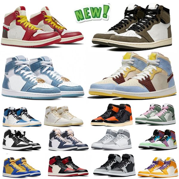 jumpman 1 men basketball shoes 1s university blue og hyper royal patent panda dark mocha bred shadow unc smoke grey sports sneakers trainers
jumpman 1 men basketball shoes 1s university blue og hyper royal patent panda dark mocha bred shadow unc smoke grey sports sneakers trainers