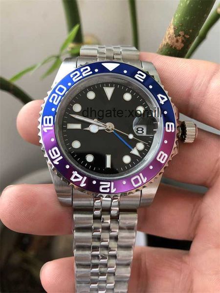men's luxury automatic mechanical ceramic watch 41mm all stainless steel sliding button swimming watch sapphire luminous, Slivery;golden
men's luxury automatic mechanical ceramic watch 41mm all stainless steel sliding button swimming watch sapphire luminous, Slivery;golden