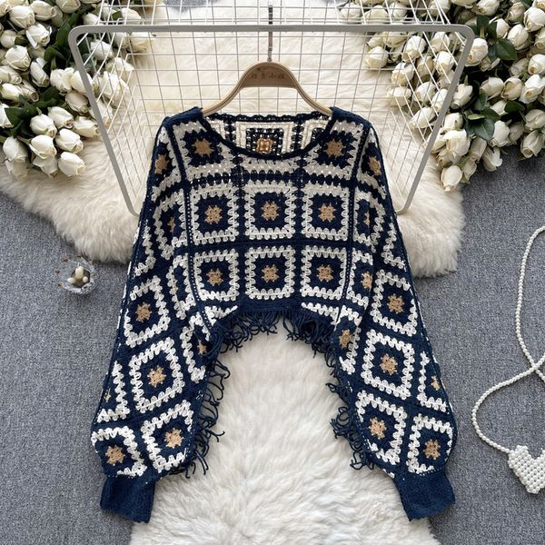 womens sweaters autumn women knitting hook flower hollow long sleeved tassel design o neck fashion streetwear casual loose blouse 230822, White;black
womens sweaters autumn women knitting hook flower hollow long sleeved tassel design o neck fashion streetwear casual loose blouse 230822, White;black