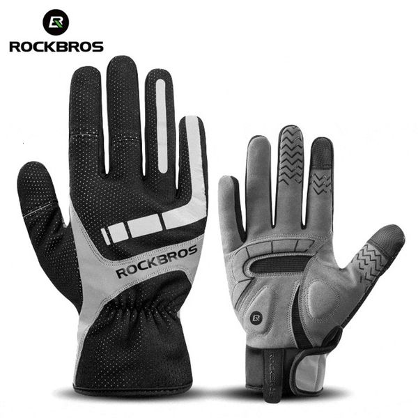 five fingers gloves rockbros touch screen cycling autumn winter thermal windproof bicycle keep warm thick sport glove bike accessories 23082, Blue;gray
five fingers gloves rockbros touch screen cycling autumn winter thermal windproof bicycle keep warm thick sport glove bike accessories 23082, Blue;gray