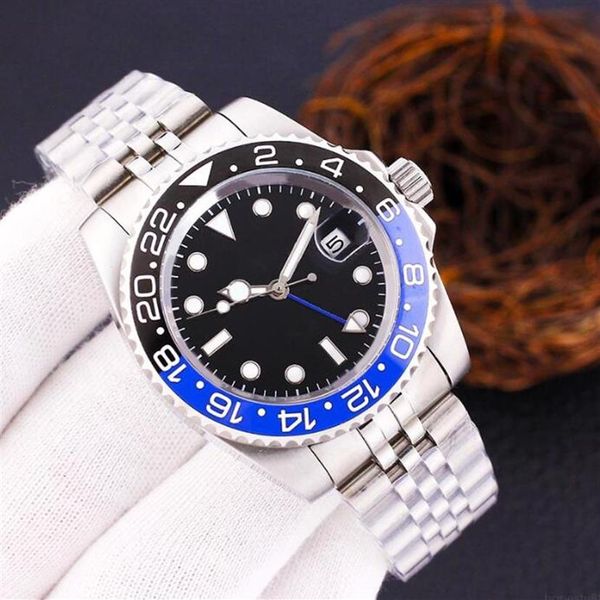 men's watch wristwatch dhgate black ceramic bezel stainless steel 40mm watch 116710 automatic gmt mechanical movement master 257r, Slivery;brown
men's watch wristwatch dhgate black ceramic bezel stainless steel 40mm watch 116710 automatic gmt mechanical movement master 257r, Slivery;brown