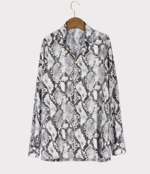 men039s casual shirts summer shirt men long sleeve breathable polyester snake print blouse streetwear fashion 2xl2044190, White;black
men039s casual shirts summer shirt men long sleeve breathable polyester snake print blouse streetwear fashion 2xl2044190, White;black