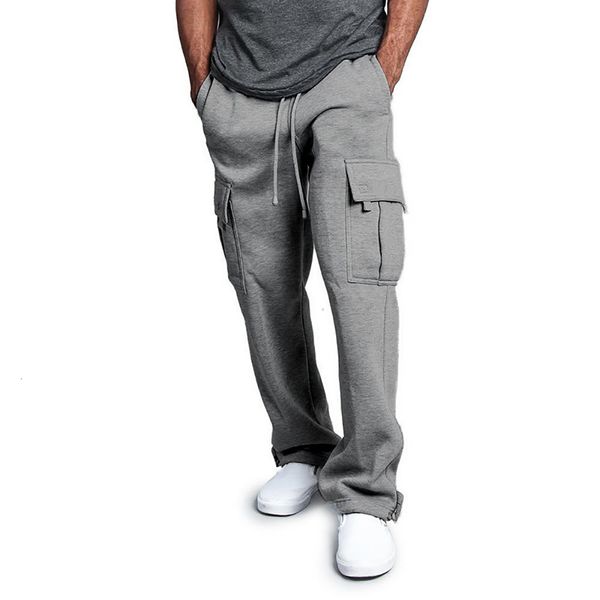 men's pants autumn and winter fleece sports men's casual multipocket loose straightleg overalls thick 230822, Black
men's pants autumn and winter fleece sports men's casual multipocket loose straightleg overalls thick 230822, Black
