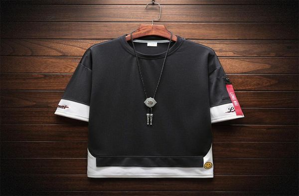 summer loose solid color t shirt fashion round neck short sleeve casual men039s size m4xl3099264, White;black
summer loose solid color t shirt fashion round neck short sleeve casual men039s size m4xl3099264, White;black