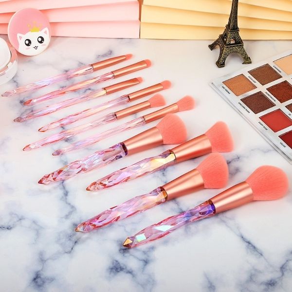 makeup tools 10x crystal brushes set blush concealer eyeshadow eyeliner brush for girl 230822
makeup tools 10x crystal brushes set blush concealer eyeshadow eyeliner brush for girl 230822