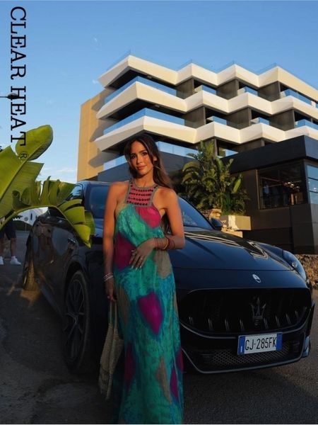 basic casual dresses fashion chic print beads halter dress for women sleeveless backless long 2023 summer female vocation beach vestidos 230, Black;gray
basic casual dresses fashion chic print beads halter dress for women sleeveless backless long 2023 summer female vocation beach vestidos 230, Black;gray