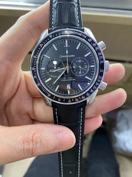 wristwatches for men 2023 new mens omeg watches diameter all dial work quartz watch luxury brand o06, Slivery;brown
wristwatches for men 2023 new mens omeg watches diameter all dial work quartz watch luxury brand o06, Slivery;brown