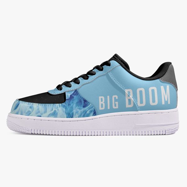 customized shoes men's fashionable casual shoes diy women's shoes white sole, blue shoe body, white letters 19759
customized shoes men's fashionable casual shoes diy women's shoes white sole, blue shoe body, white letters 19759