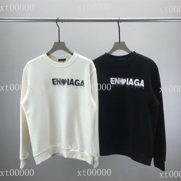 early spring 2022 new hoodie color block letter logo short sleeve tee double strand fine cotton fabric black and white 554207a, Black;brown
early spring 2022 new hoodie color block letter logo short sleeve tee double strand fine cotton fabric black and white 554207a, Black;brown