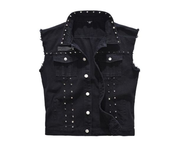 men039s vests denim vest men punk rock rivet cowboy black jeans waistcoat 2208235628027, Black;white
men039s vests denim vest men punk rock rivet cowboy black jeans waistcoat 2208235628027, Black;white